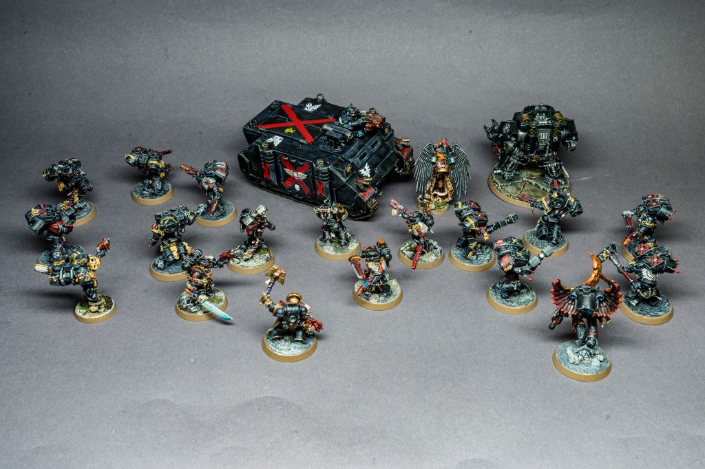 Hand-painted Warhammer miniature - professional painting commission