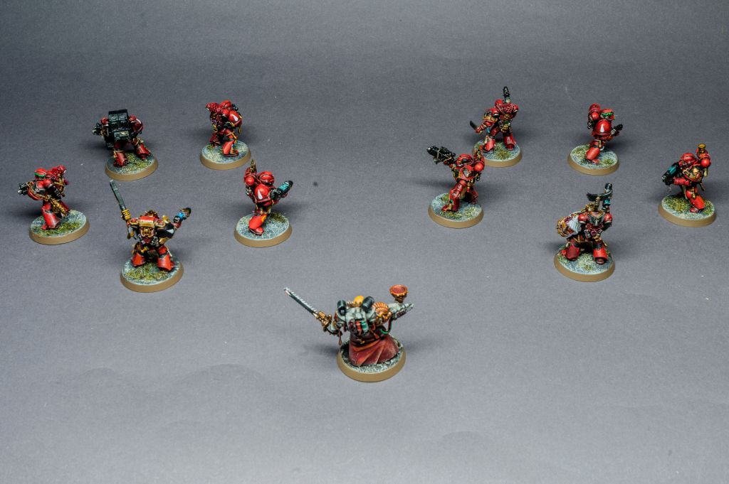 Hand-painted Warhammer miniature - professional painting commission