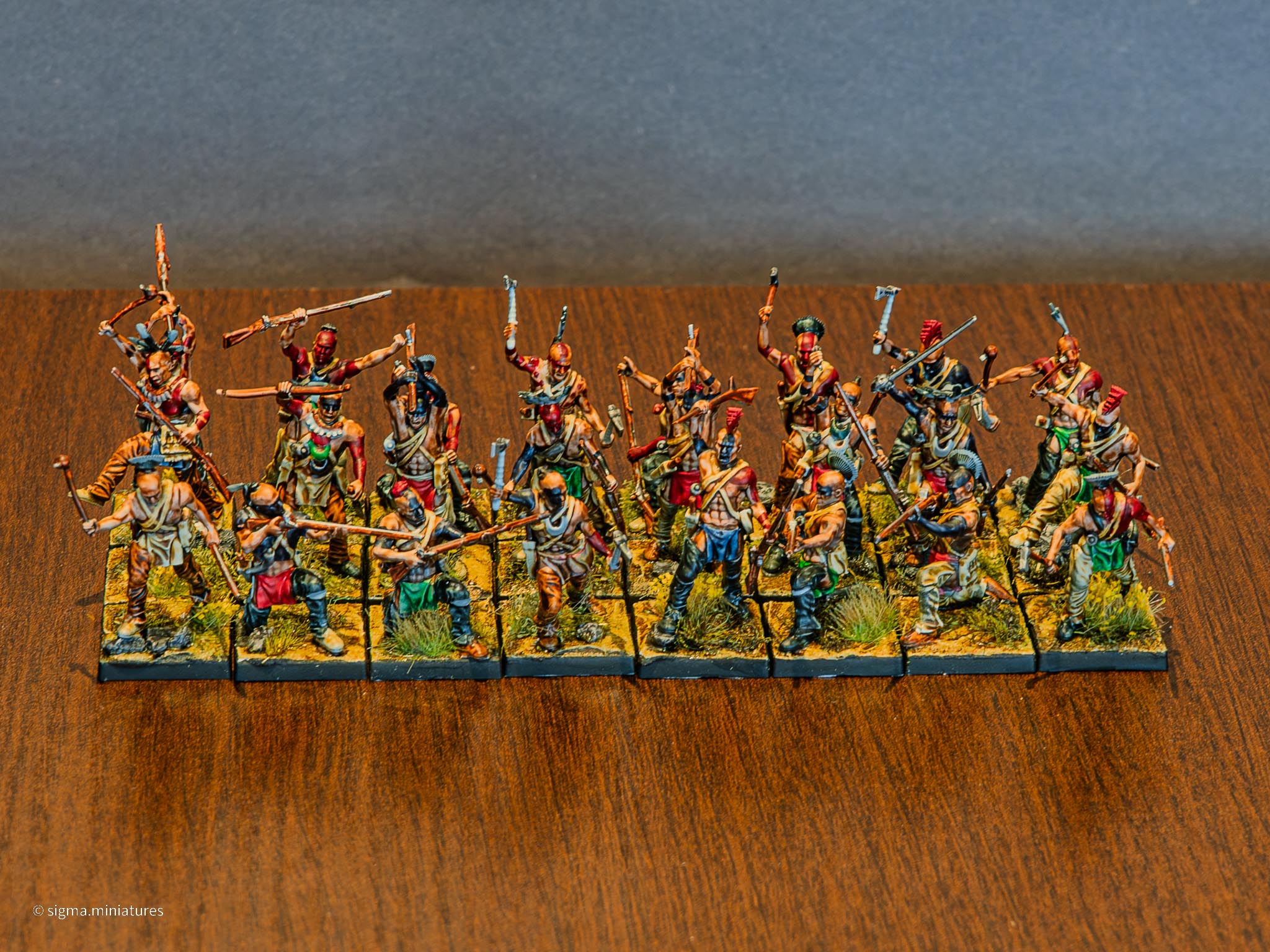 Hand-painted Black Powder miniature - professional painting commission