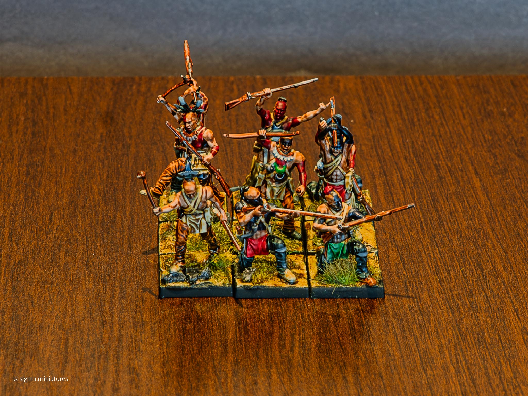 Hand-painted Black Powder miniature - professional painting commission