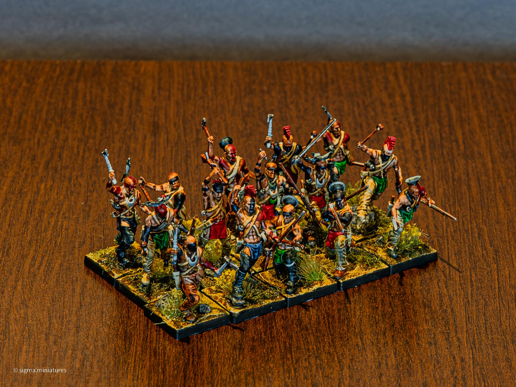 Hand-painted Black Powder miniature - professional painting commission