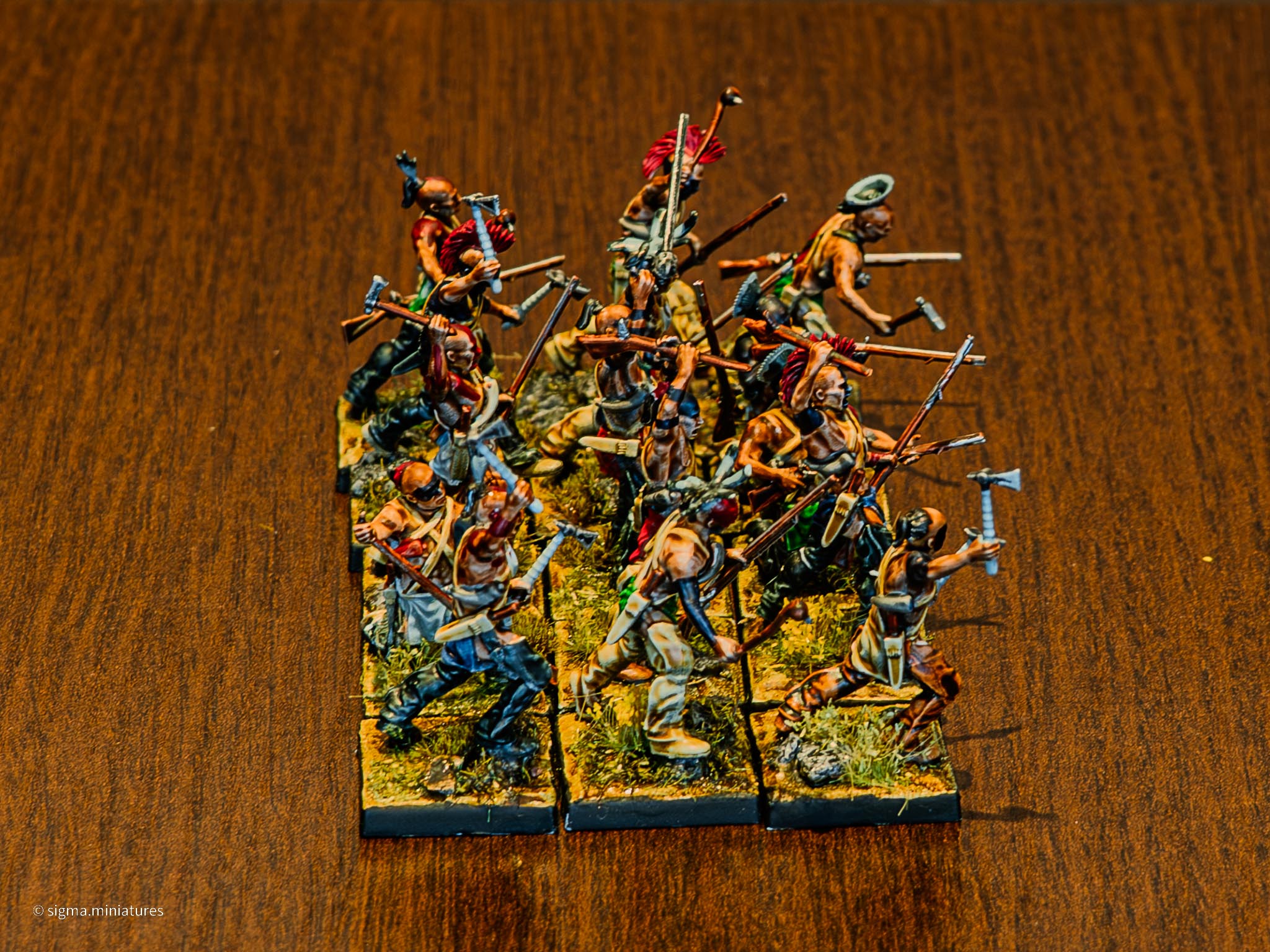 Hand-painted Black Powder miniature - professional painting commission