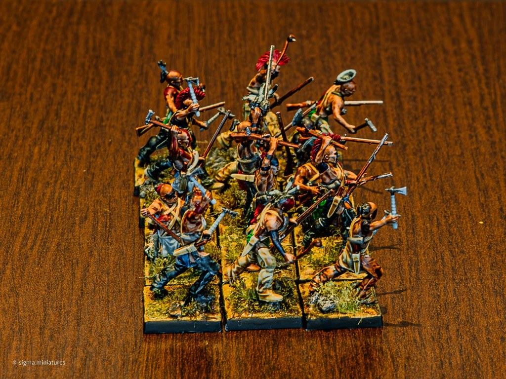 Hand-painted Black Powder miniature - professional painting commission