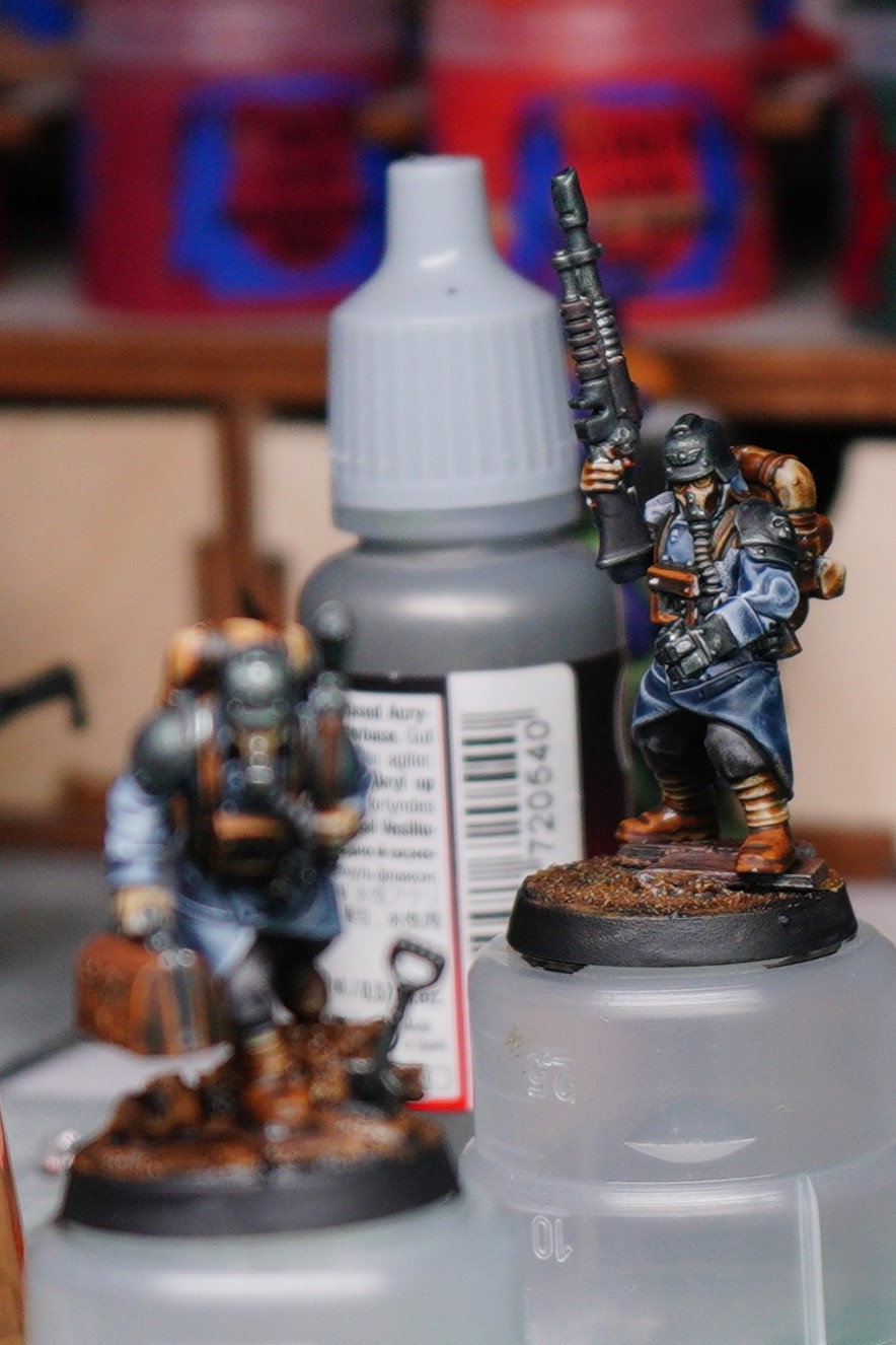 Hand-painted Warhammer miniature - professional painting commission